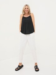 FatFace Sloane Black Cami Vest - Image 4 of 5