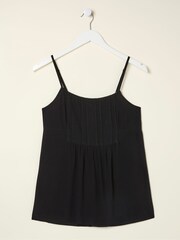 FatFace Sloane Black Cami Vest - Image 5 of 5