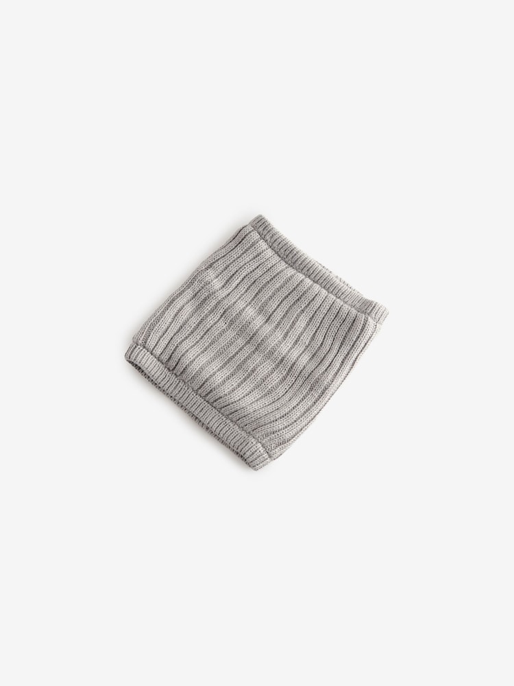 Neutral Knitted Pom Hat and Snood Set (1-10yrs) - Image 6 of 6