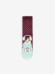 Winter Cats Ankle Socks 4 Pack - Image 3 of 6