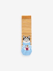 Winter Cats Ankle Socks 4 Pack - Image 5 of 6
