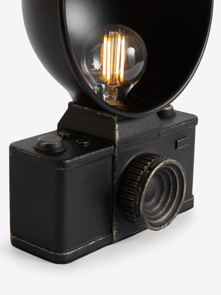 Bronze Vintage Camera Rechargeable Feature Wireless Light - Image 6 of 6