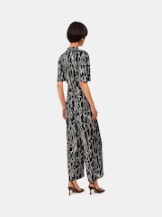 Whistles Bamboo Shoots Edina Black Jumpsuit - Image 2 of 5