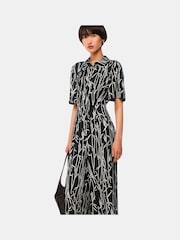 Whistles Bamboo Shoots Edina Black Jumpsuit - Image 3 of 5