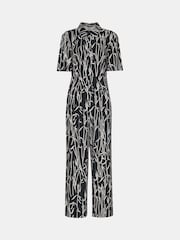 Whistles Bamboo Shoots Edina Black Jumpsuit - Image 5 of 5