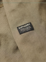 Superdry Green 100% Cotton Military M65 Lightweight Jacket - Image 5 of 5