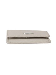 Dolce & Gabbana Dauphine Leather Holder Pocket Condom Case White Wallet - Image 4 of 6