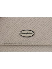 Dolce & Gabbana Dauphine Leather Holder Pocket Condom Case White Wallet - Image 5 of 6