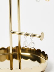 Oliver Bonas Gold Metal Wiggle Metal Jewellery Stand - Image 3 of 4