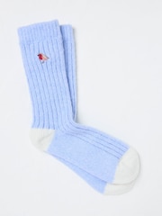 FatFace Robin Blue Super Soft Socks - Image 1 of 2