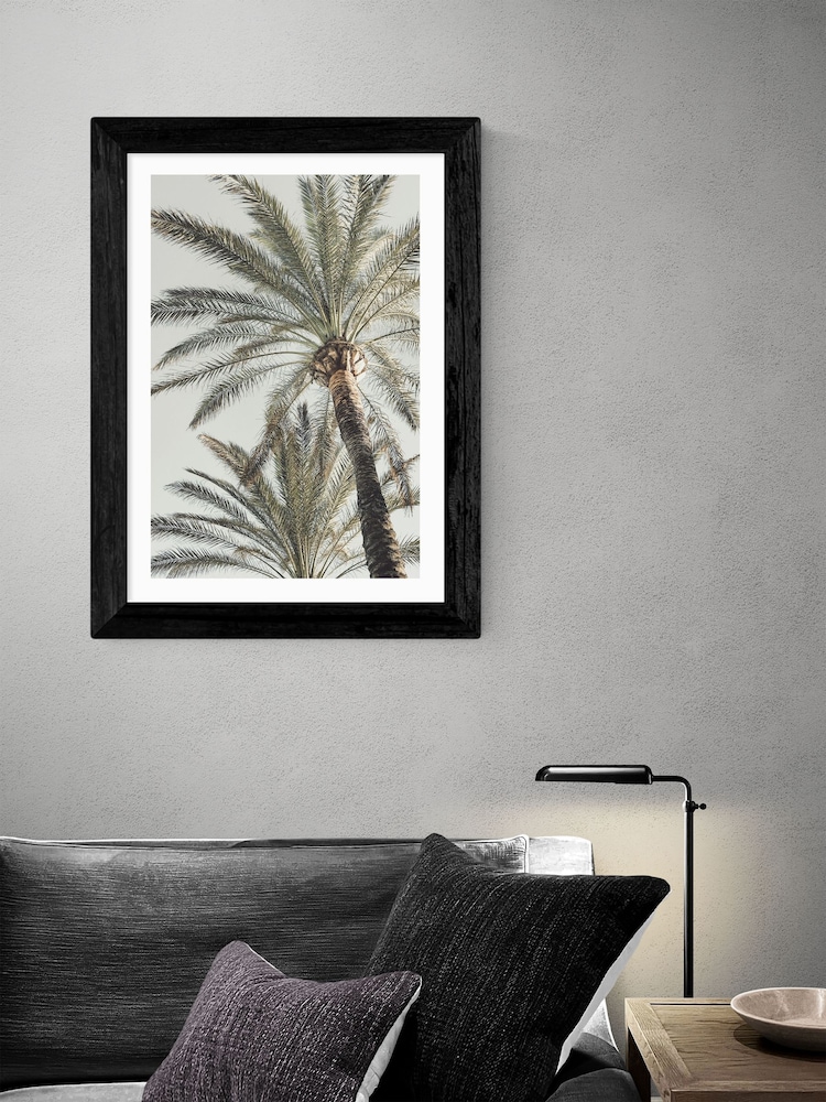 East End Prints Black Palm Tree Framed Art Print - Image 2 of 3