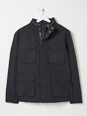 FatFace Truro Black Waterproof Jacket - Image 5 of 5