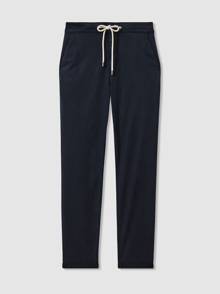 Paige Brushed Drawstring Trousers - Image 7 of 7