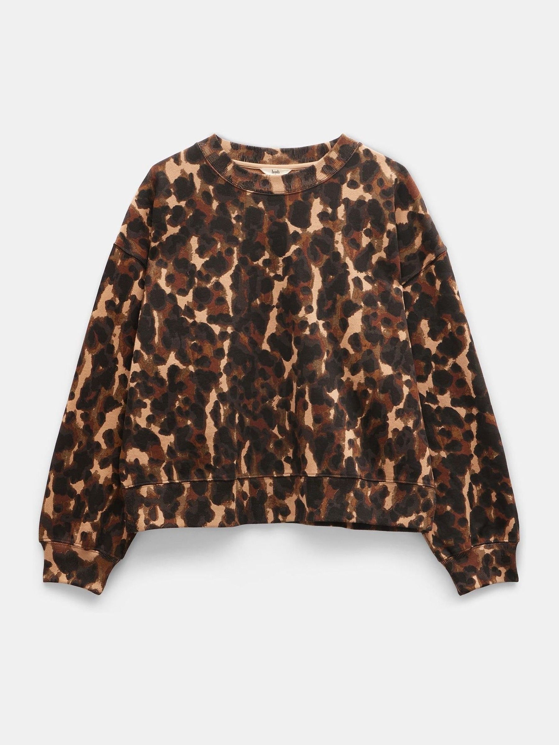 Hush leopard sweatshirt sale