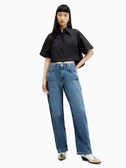 AllSaints Black Joanna Shirt - Image 5 of 7