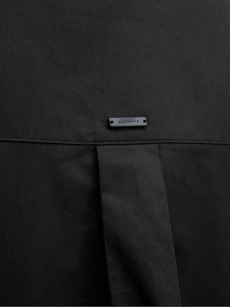 AllSaints Black Joanna Shirt - Image 7 of 7