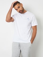 Threadbare Grey Knee Length Fleece Sweat Shorts - Image 1 of 4