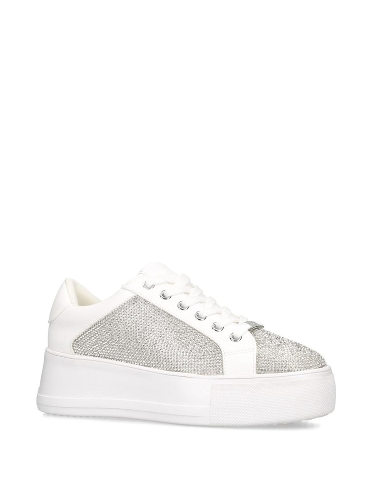 Carvela Jive Lace-Up Trainers - Image 3 of 5
