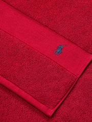 Ralph Lauren Red 2000 Polo Player Towel - Image 3 of 4