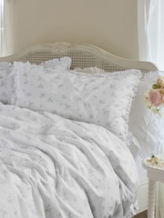 Shabby Chic by Rachel Ashwell® Rosabelle Petites Tailles Volants (à tissage fils)200 Parure housse de couette et taie d’oreiller - Image 2 de 4