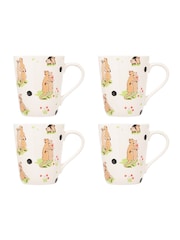 Cath Kidston Green Meerkats Stanley Mug Set Of 4 - Image 2 of 4