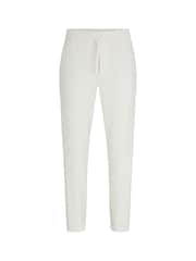 BOSS White Tapered Fit Stretch Cuffed Chino Trousers - Image 5 of 5