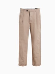 AllSaints Brown Sainte Relaxed Fit Trousers - Image 6 of 6