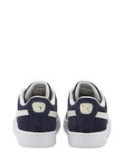 Puma Blue Suede Classic XXI Youth Trainers - Image 4 of 6