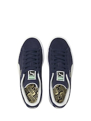 Puma Blue Suede Classic XXI Youth Trainers - Image 5 of 6