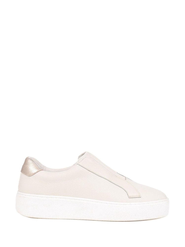 Белый - Jones Bootmaker Fernanda Leather Trainers - Изображение 2 из 6