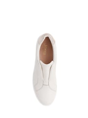 Белый - Jones Bootmaker Fernanda Leather Trainers - Изображение 5 из 6