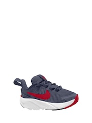Nike Grey Infant Star Runner 4 Trainers - Image 1 of 4