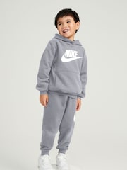 Szary - Nike Infant Club Fleece Tracksuit - Image 1 of 5