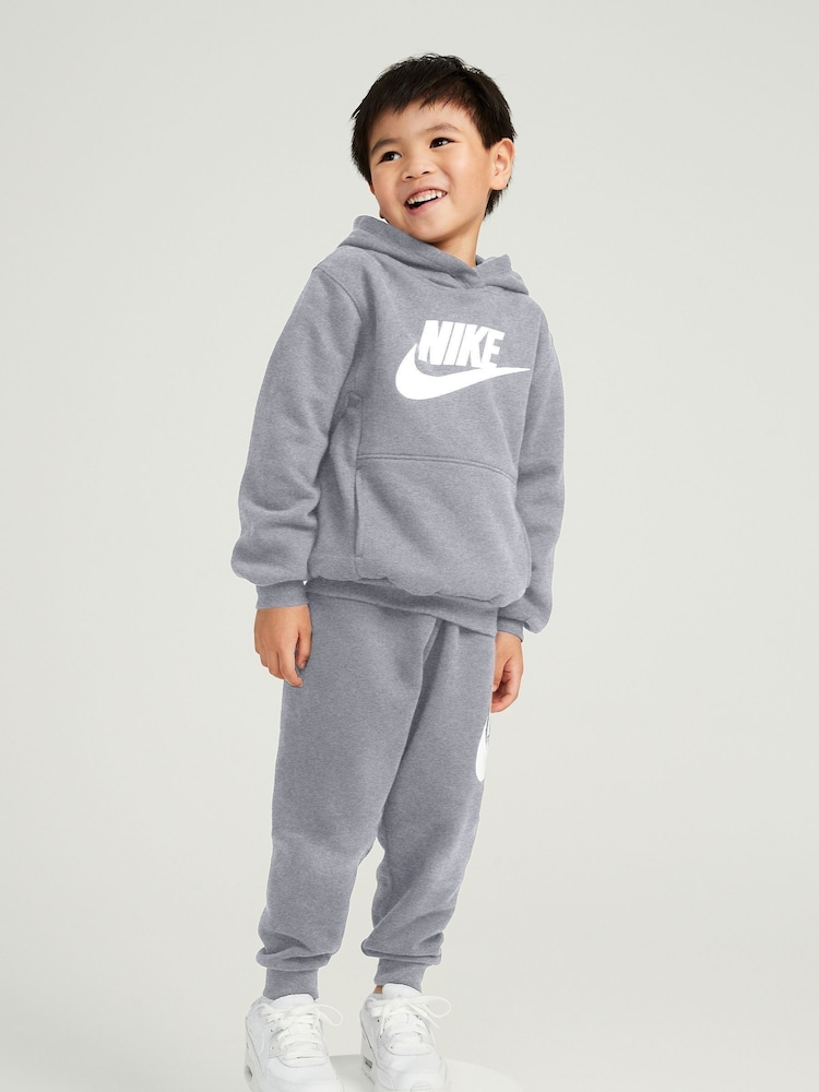 Szary - Nike Infant Club Fleece Tracksuit - Image 1 of 5