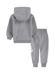 Szary - Nike Infant Club Fleece Tracksuit - Image 3 of 5