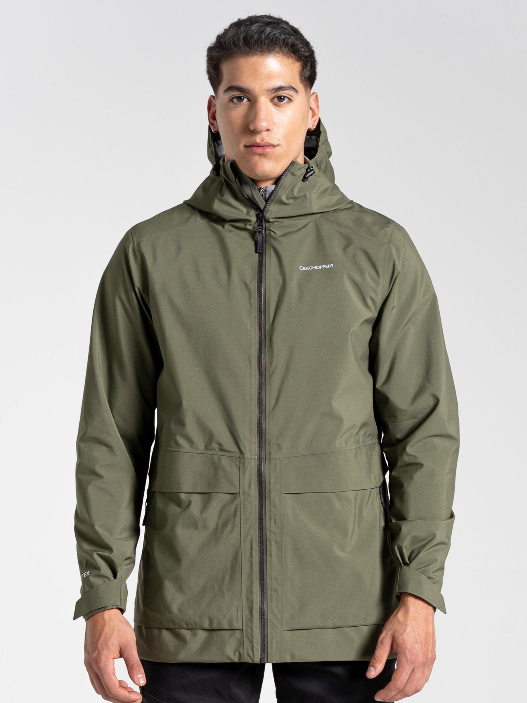 Buy Craghoppers Green Toledo Gore Jacket from Next Luxembourg