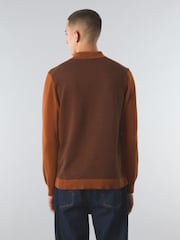 Pretty Green Roxy Knitted Contrast Shirt - Image 2 of 3