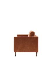 Gallery Home Orange Chelsea Sofa 2 Seater - Image 6 of 7