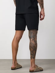 Gym King Black Signature Woven Texture Shorts - Image 2 of 4