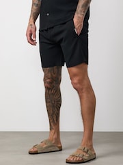 Gym King Black Signature Woven Texture Shorts - Image 3 of 4