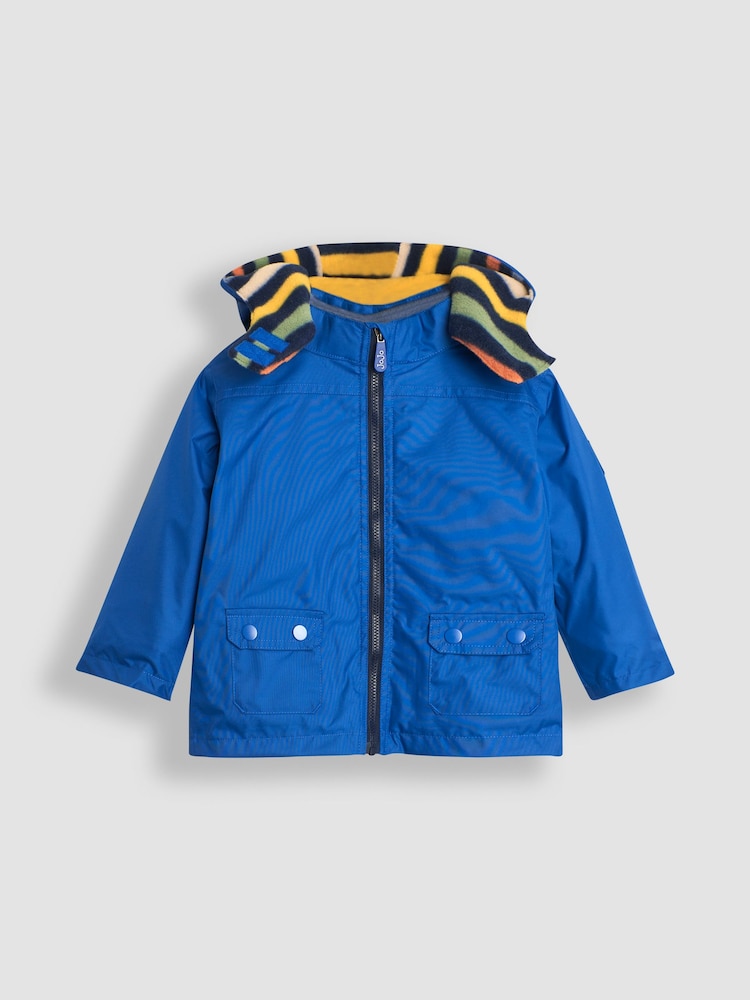 JoJo Maman Bébé Cobalt Blue 4-In-1 Polarfleece Jacket - Image 1 of 10
