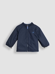 JoJo Maman Bébé Cobalt Blue 4-In-1 Polarfleece Jacket - Image 4 of 10
