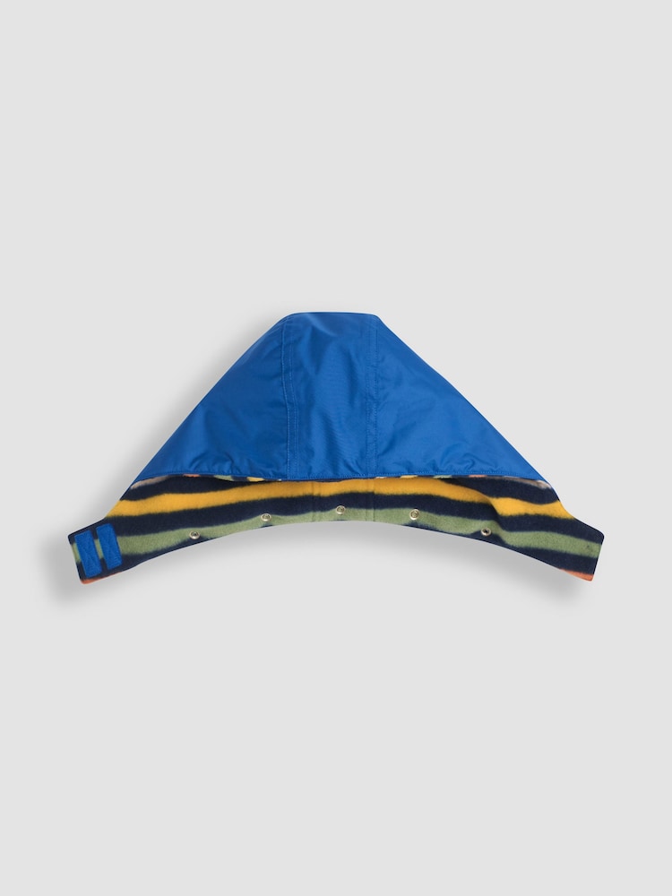 JoJo Maman Bébé Cobalt Blue 4-In-1 Polarfleece Jacket - Image 8 of 10