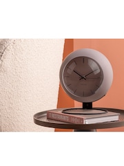 Karlsson Dark Grey Nirvana Globe Table Clock - Image 1 of 4