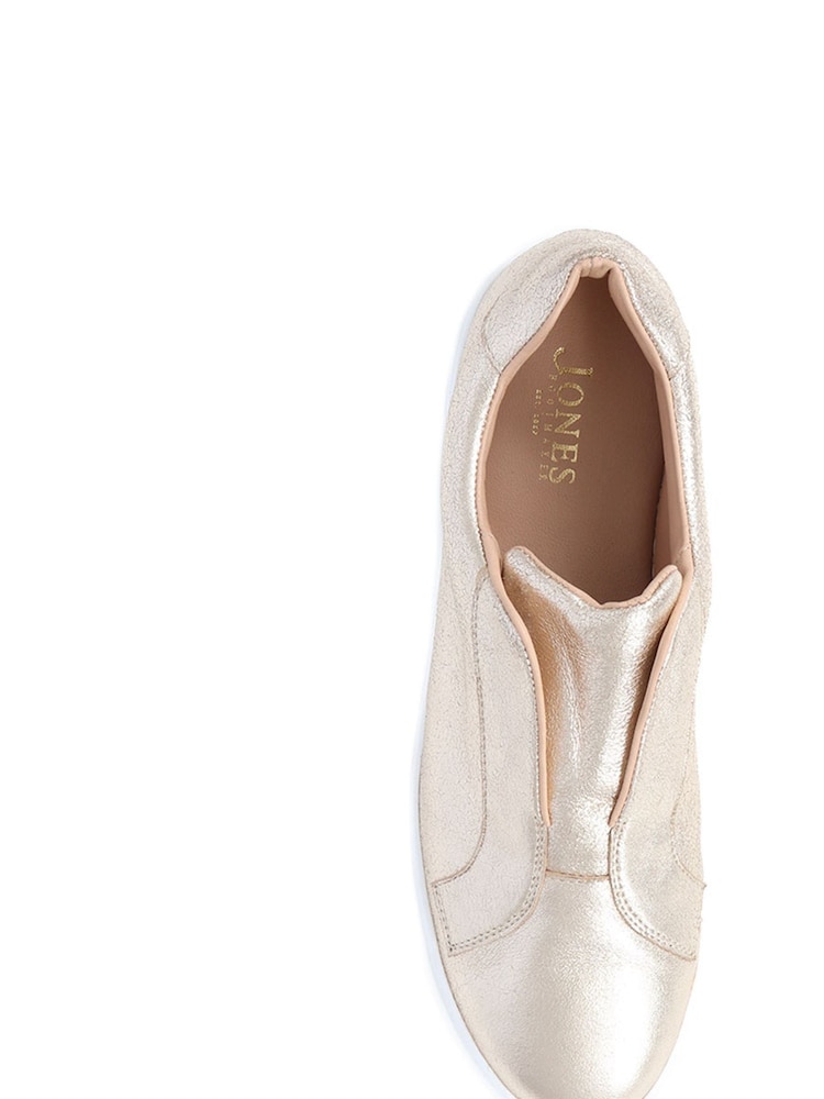Jones Bootmaker Fernanda Leather Trainers - Image 5 of 6