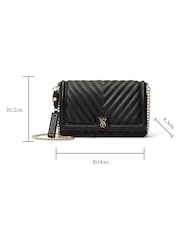 Victoria's Secret Black Mini Crossbody Bag - Image 3 of 4