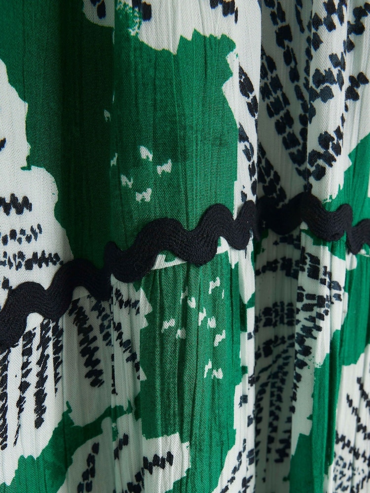 River Island Green Leaf Print Maxi Skirt - Image 5 of 5 River Island Green Leaf Print Maxi Skirt - Image 5 of 5