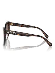 Swarovski Brown Sk6020 Cat Eye Sunglasses - Image 4 of 5