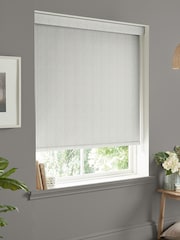 Sophie Allport Grey Stamford Stripe Made to Measure Roller Blinds - Image 2 of 6