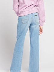 Lee Blue Girls Carol Straight Leg Jeans - Image 2 of 5